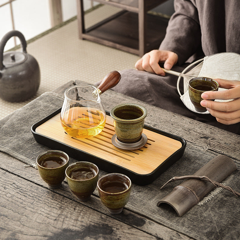 Japanese Style Side Handle  Teapot