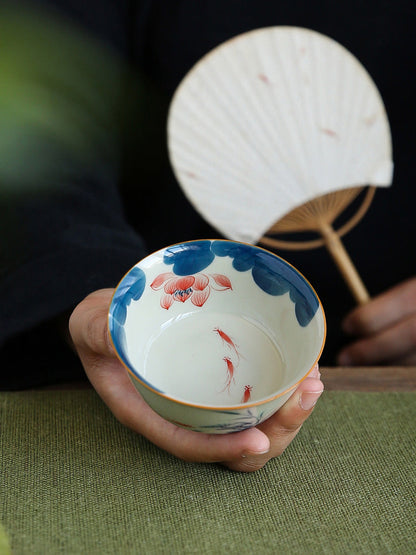 Hand-Painted Antique Master Tea Cup