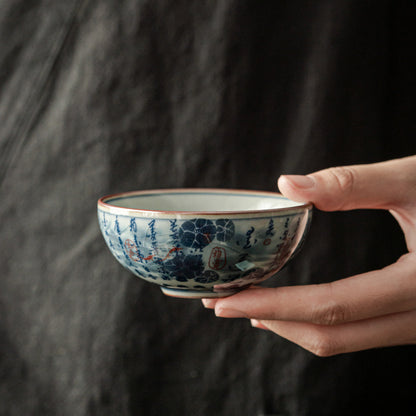 Antique Style Handmade Porcelain Tea Cup