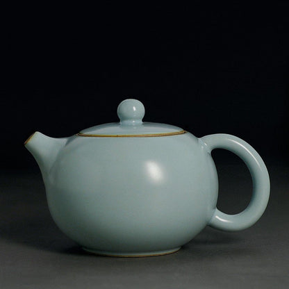 Handmade Ru Porcelain Ceramic Teapot