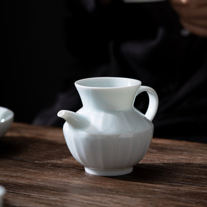 Yingqing Gongdao Cup Large Hand-Held Male Cup Uniform Cup Tea Seafood Tea Maker Celadon Kung Fu Tea Set Water Cut off