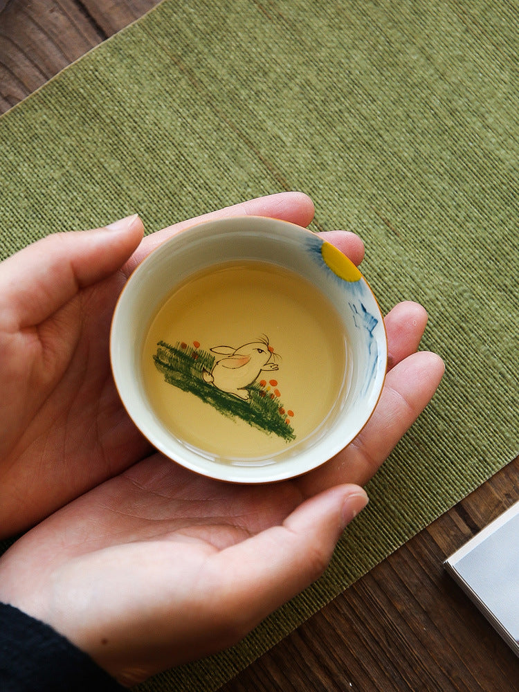 Hand-Painted Antique Master Tea Cup