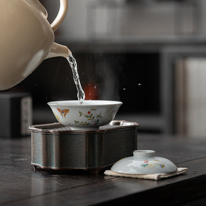 Small One Person Drink Ceramic Gaiwan