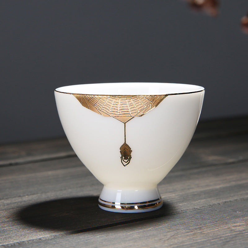 Jade Porcelain Kung Fu Tea Cup