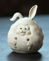 Handmade Baby Rabbit & Sheep Decorative Ceramic Tea Pet - gloriouscollection