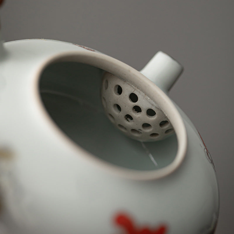 Japanese Simple Ceramic Small Teapot