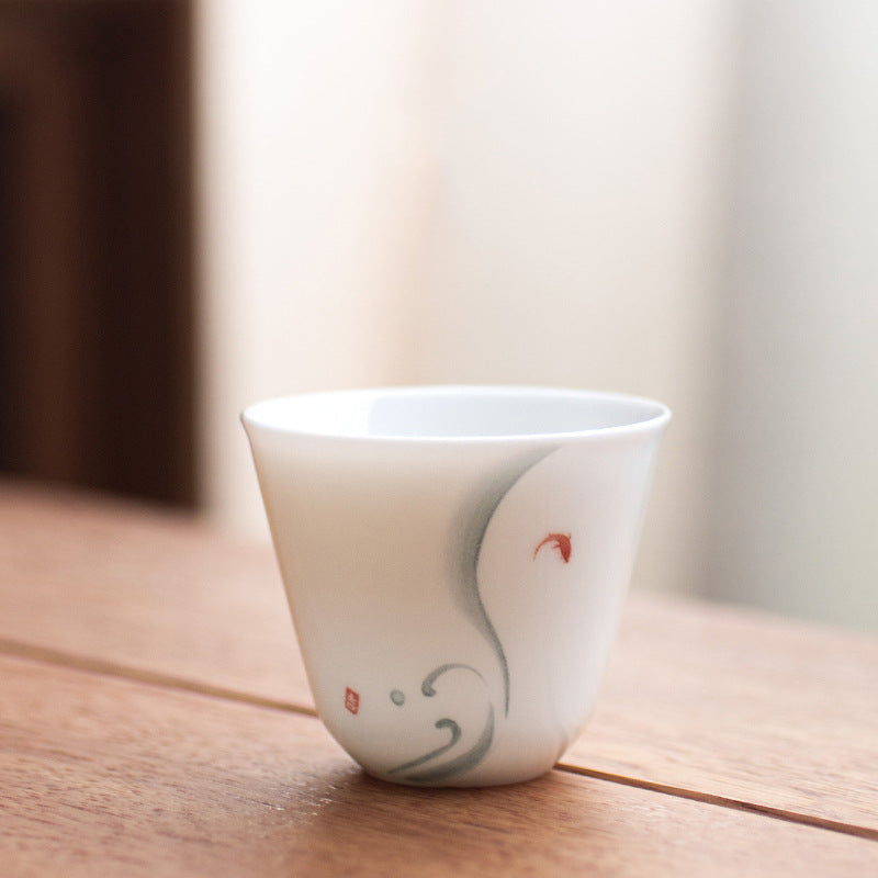 Jinxiu Fengtang Porcelain Tea Cup