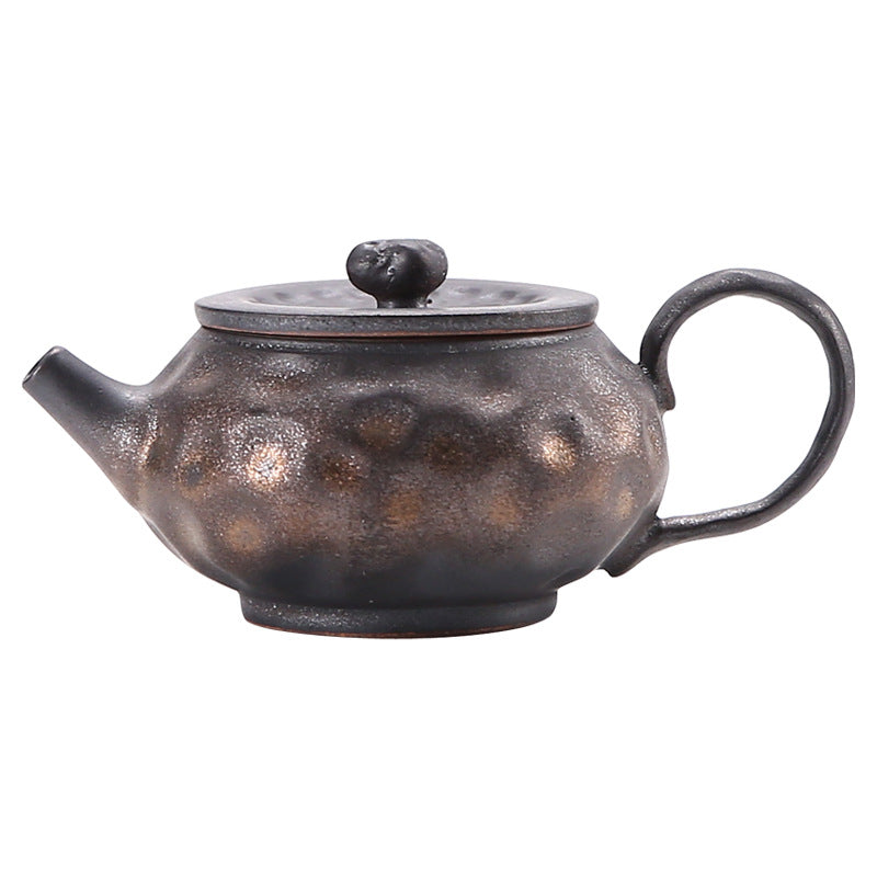 Handmade Gilding Stoneware Teapot