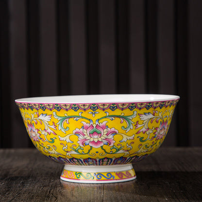 6-Inch Large Noodle Bowl Jingdezhen Ceramic Bowl