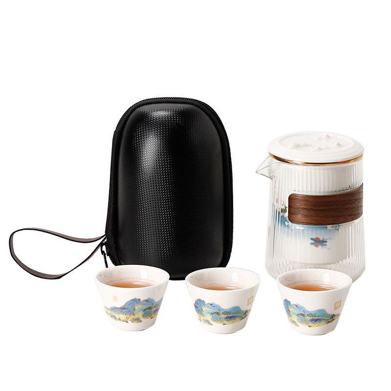 Portable Glass Quick Tea Brewing Cup