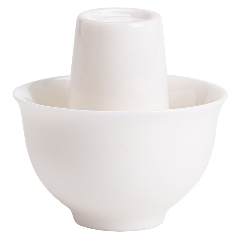 Yunyue Fragrance-Smelling White Jade White Porcelain Tea Cup