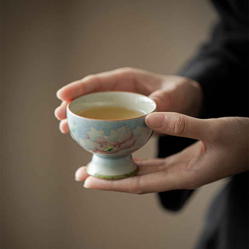 Overglazed Color Hand-Painted Master Tea Cup
