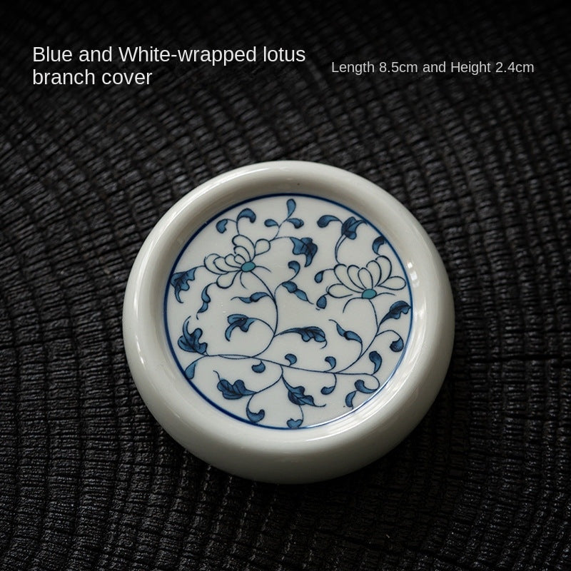 Chinese Blue and White Ceramic Tea Tray