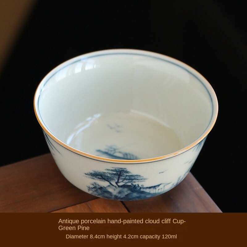 Hand-Painted Antique Master Tea Cup