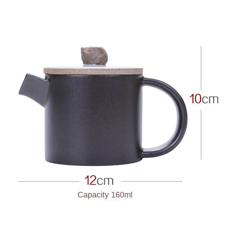 Japanese Style Handmade Stoneware Teapot