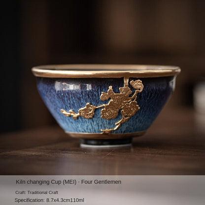 Kung Fu Tea Set Master Cup Inlaid Tea Cup