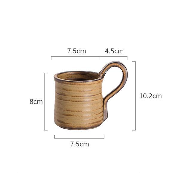 Handmade Vintage Coffee Mug - gloriouscollection