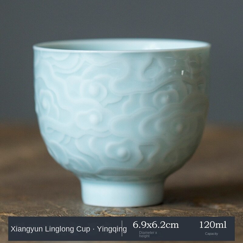 Relief Xiangyun Master Tea Cup
