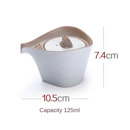 Japanese Style Coarse Pottery TeaPot