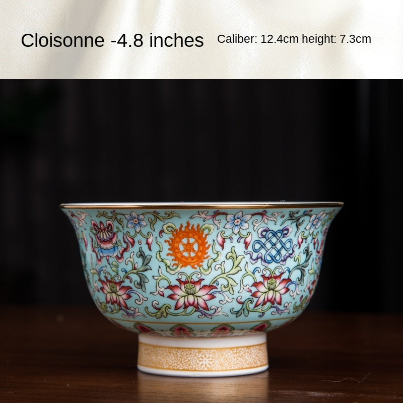 Single Chinese Court Ceramic Bowl