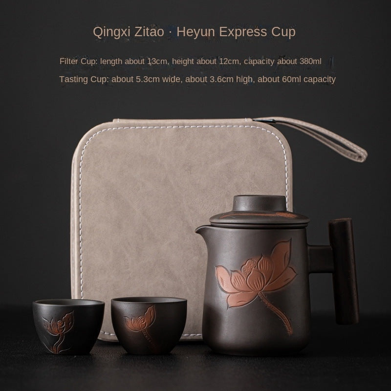 Qingxi Zitao Ceramic Travel Tea Express Cup