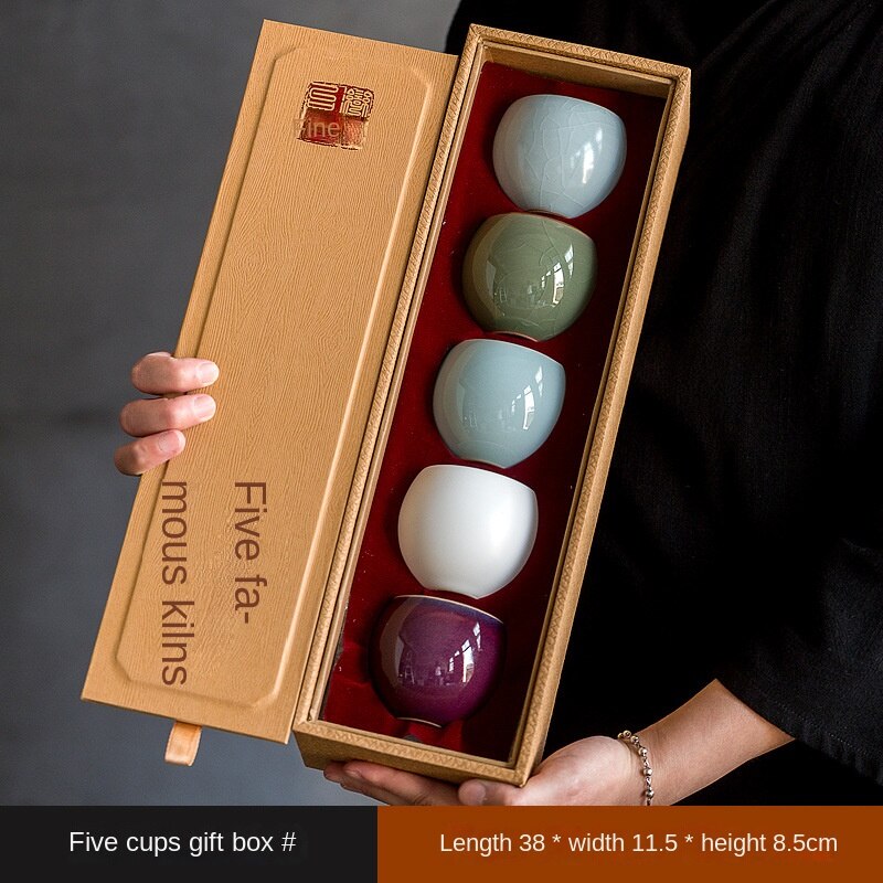 Famous Kiln Tea Cup Gift Box Set