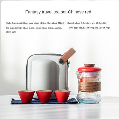 Portable Storage Travel Tea Set