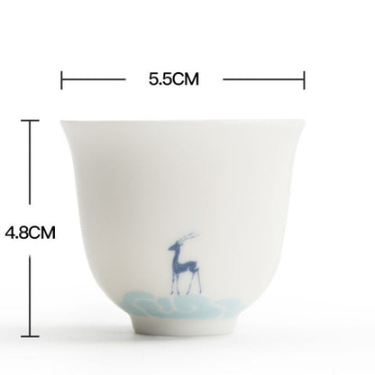 Nuevedeer Jade Porcelain Tea Cup