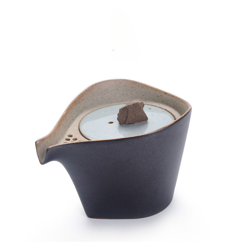 Japanese Style Coarse Pottery TeaPot