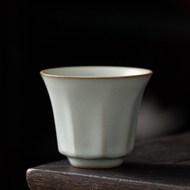 Ru Ware Porcelain Tea Tasting Cup