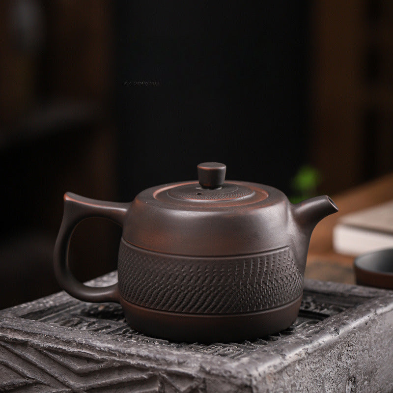 Handmade Water Cut-off Neat Small Teapot