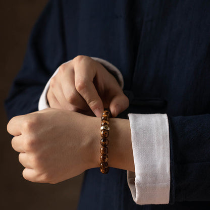 Sterling Silver Zodiac Xingyue Bodhi Bracelet