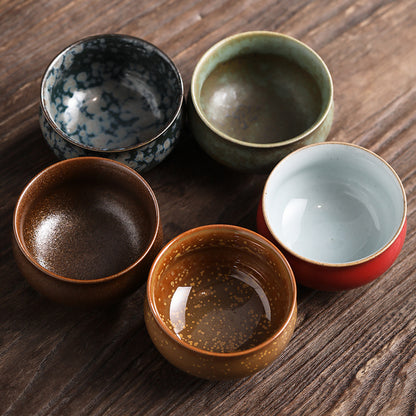Five Elements Ceramic Kung Fu Tea Cup