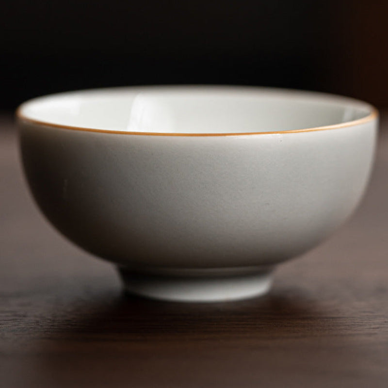 Japanese Style Ice Gray Glaze Tea Cup