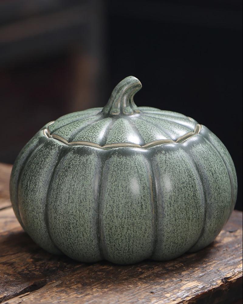 Pumpkin Tea/Candies/Coffee Beans Ceramic Jar - gloriouscollection
